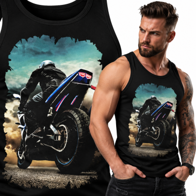 TANK TOP ŚMIESZNY  MOTORYZACYJNE MUSI DYMIC 17